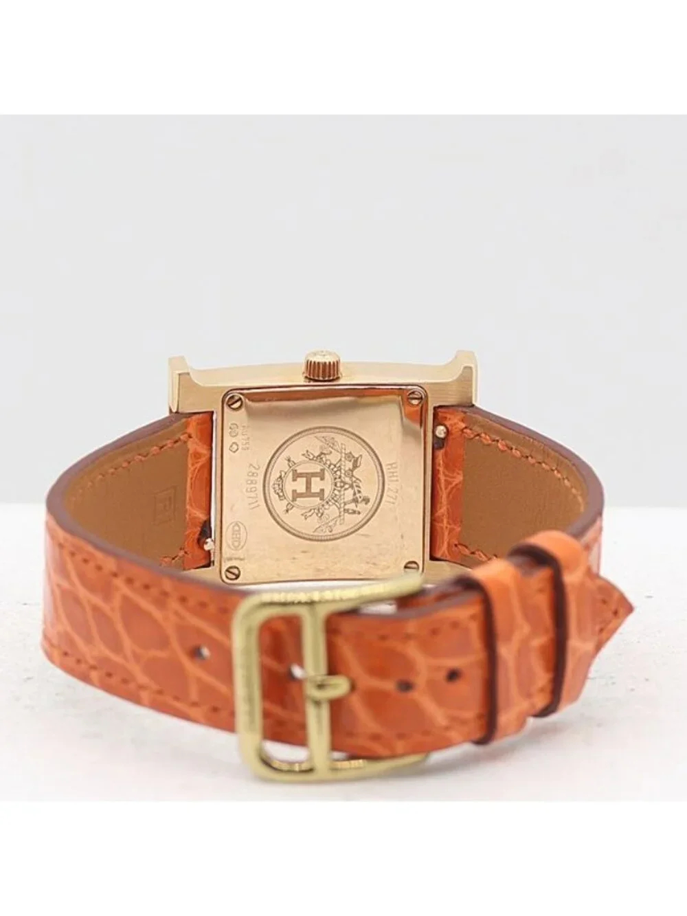 Hermes Watch Gold